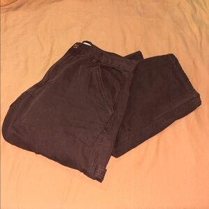 Garage- Brown Cotton Cargo Pants